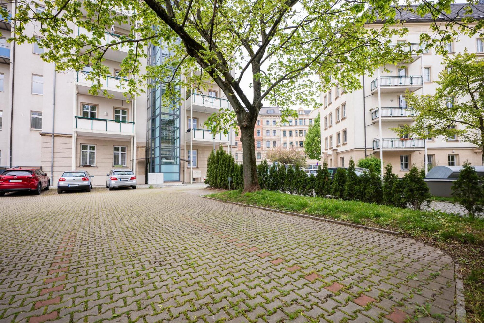 T21 - Apartment Direkt Im Zentrum Mit Parkplatz Chemnitz  Exteriér fotografie